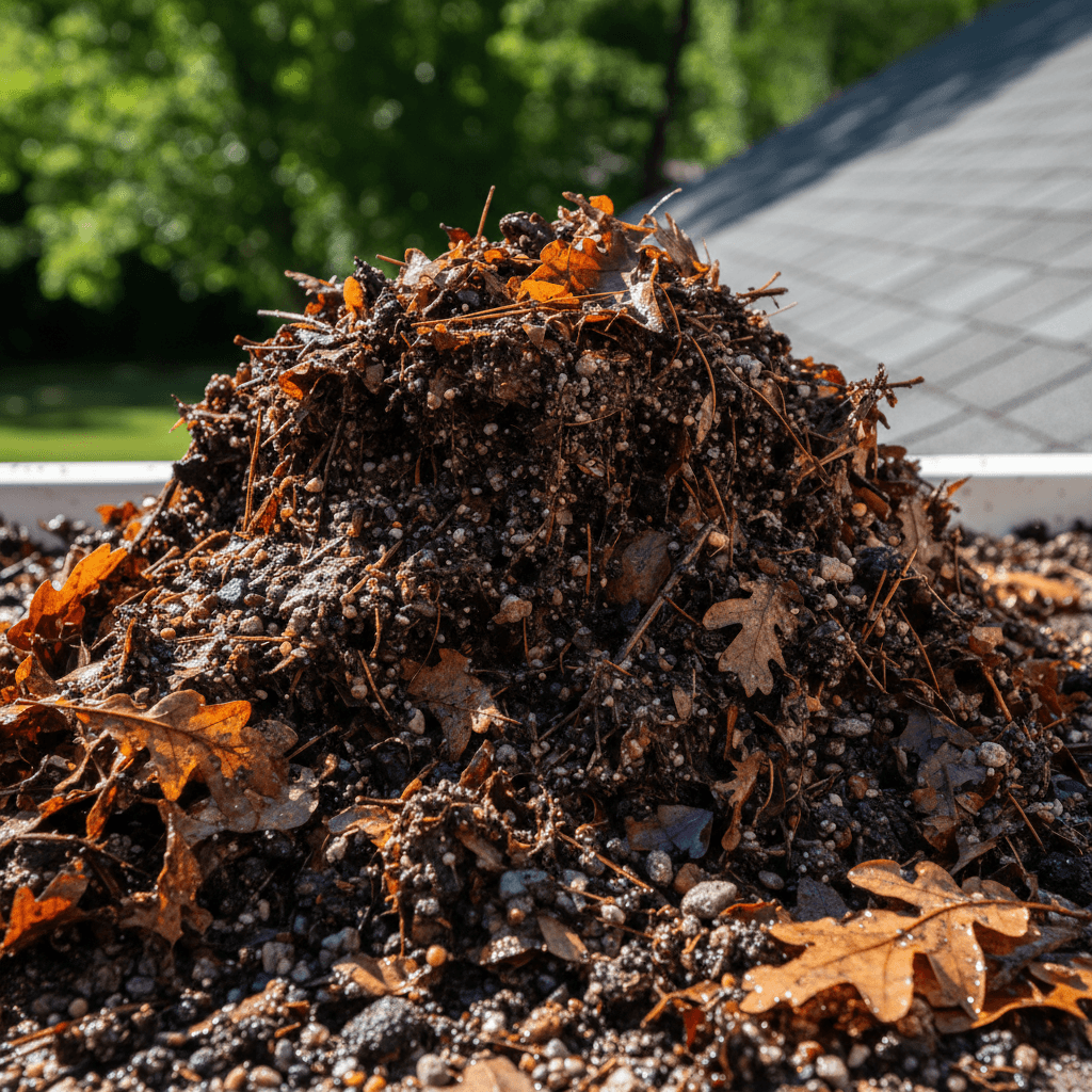Gutter cleaning and maintenance service