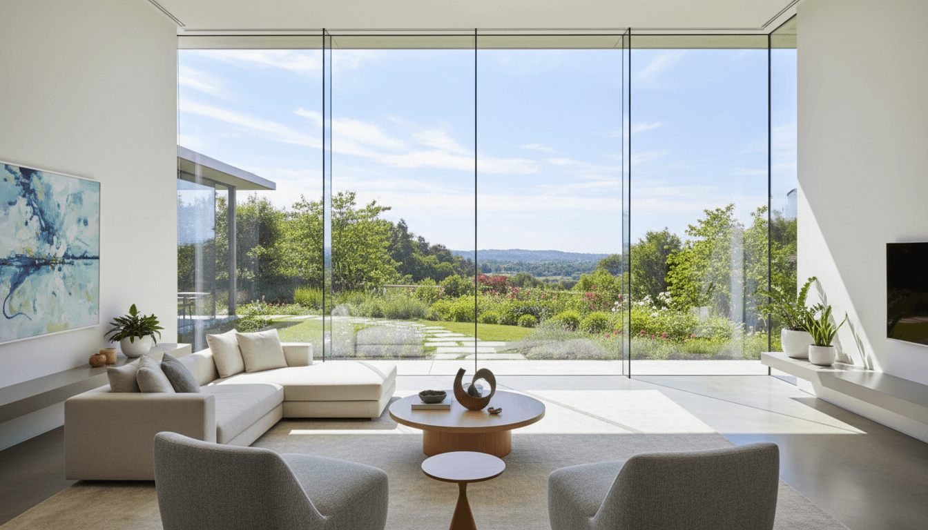Spotless clean residential windows